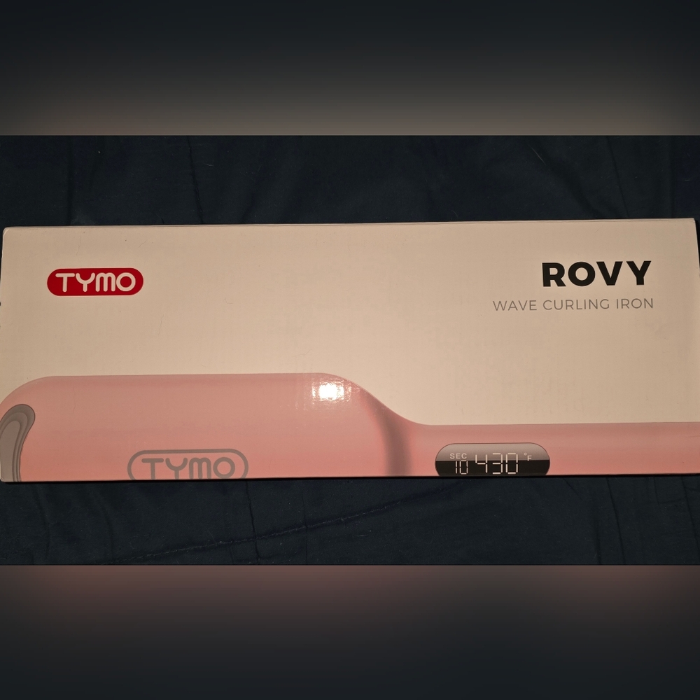 TYMO ROVY Pink Wave Curling Iron
